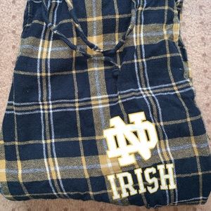 Notre Dame pajama bottoms